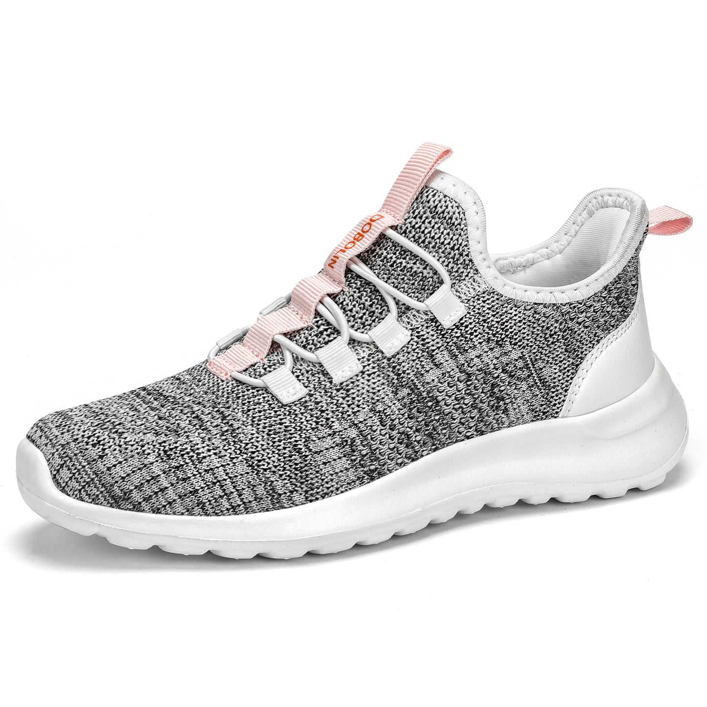 DOBOLIN Walking Shoes Women Hands Free Slip on Sneakers with Arch Support