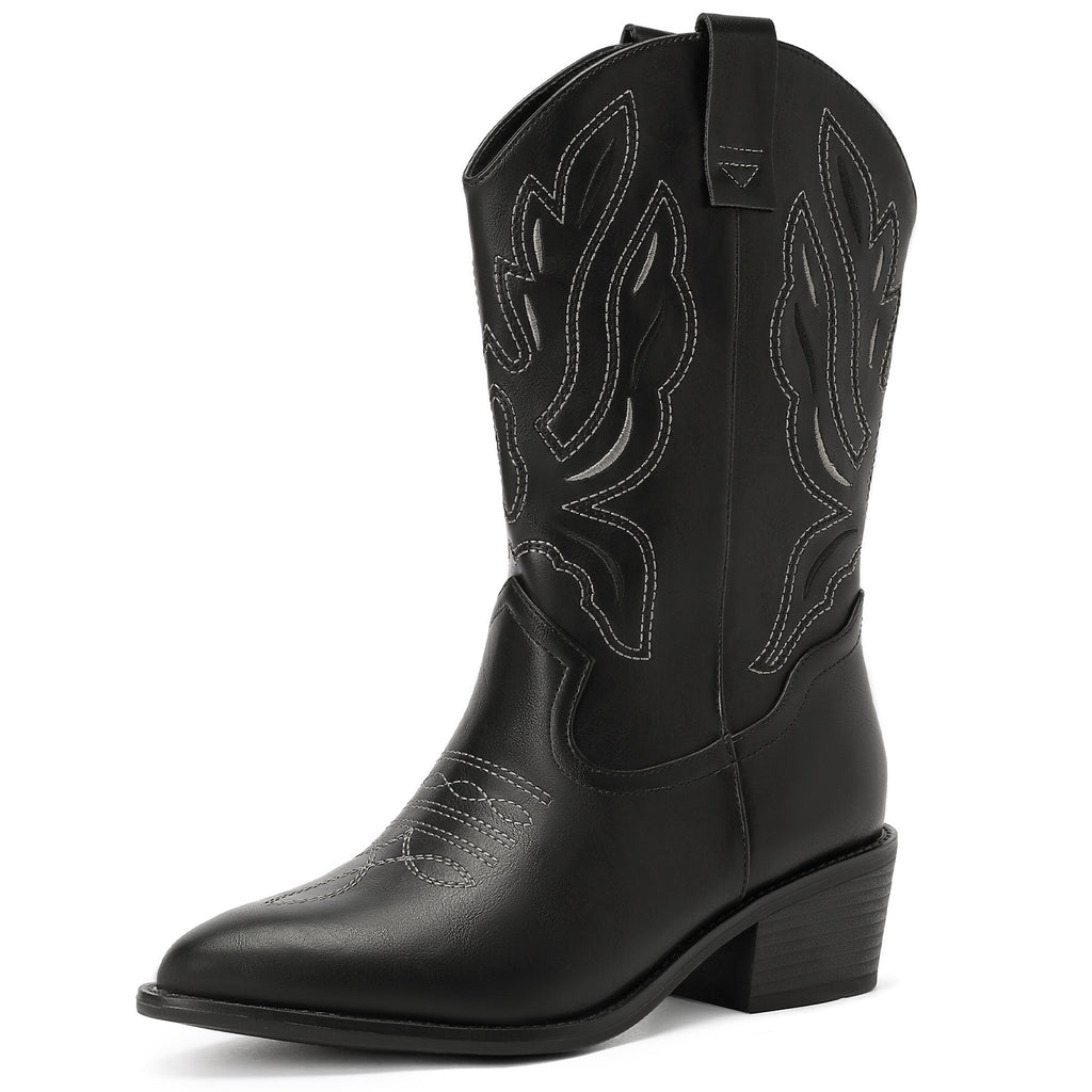 Wide Calf Cowboy Boots for Women