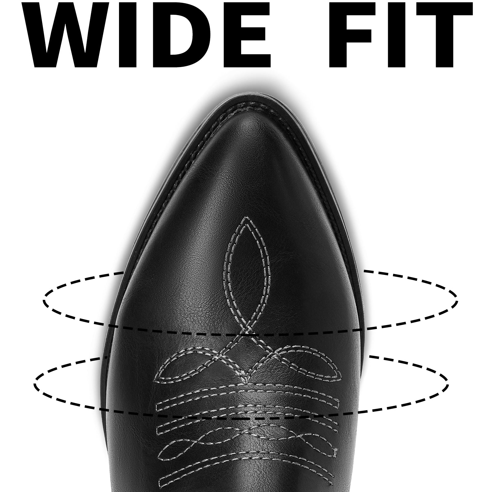 Wide Calf Cowboy Boots for Women