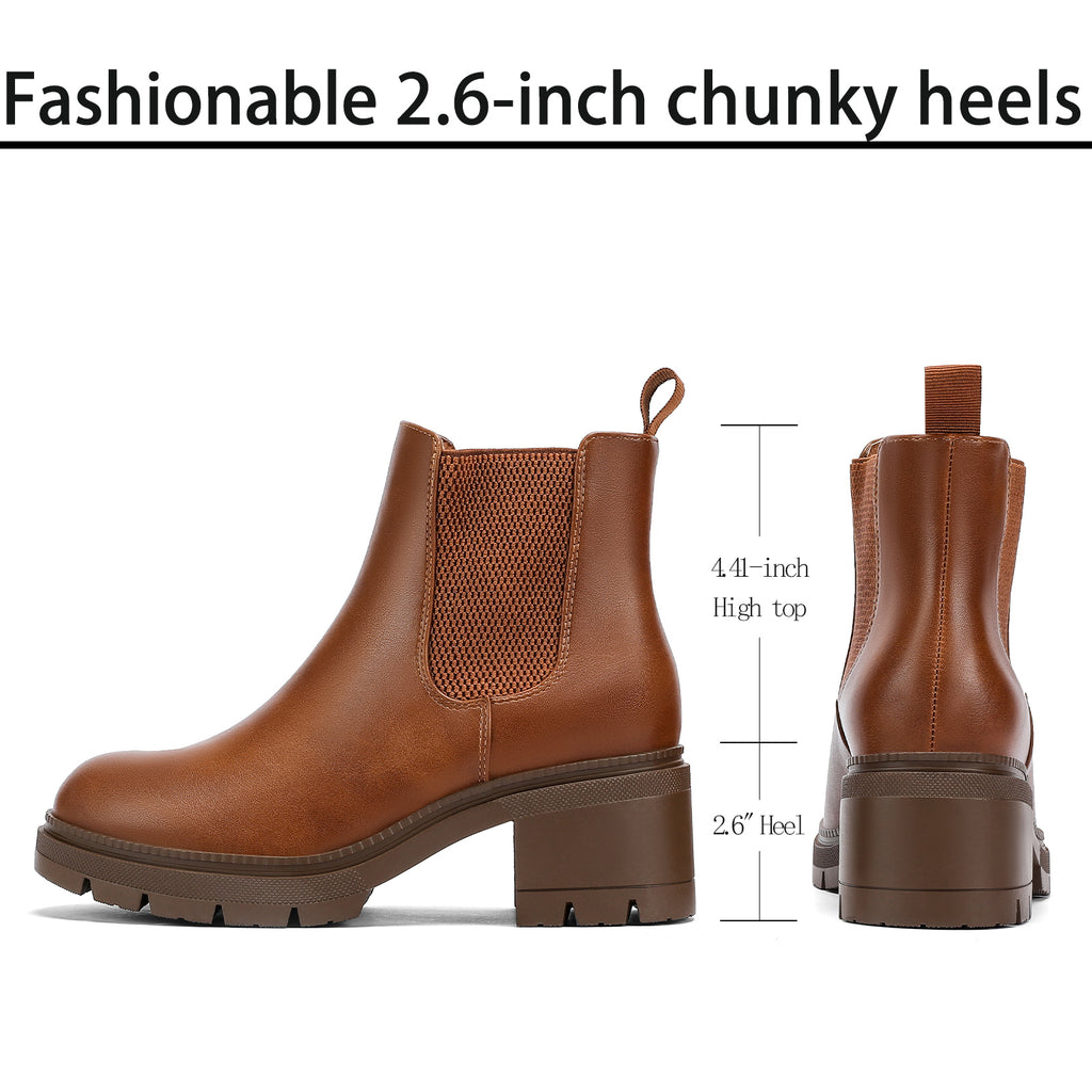 Chelsea Ankle Elastic Boots 2.6 Inch