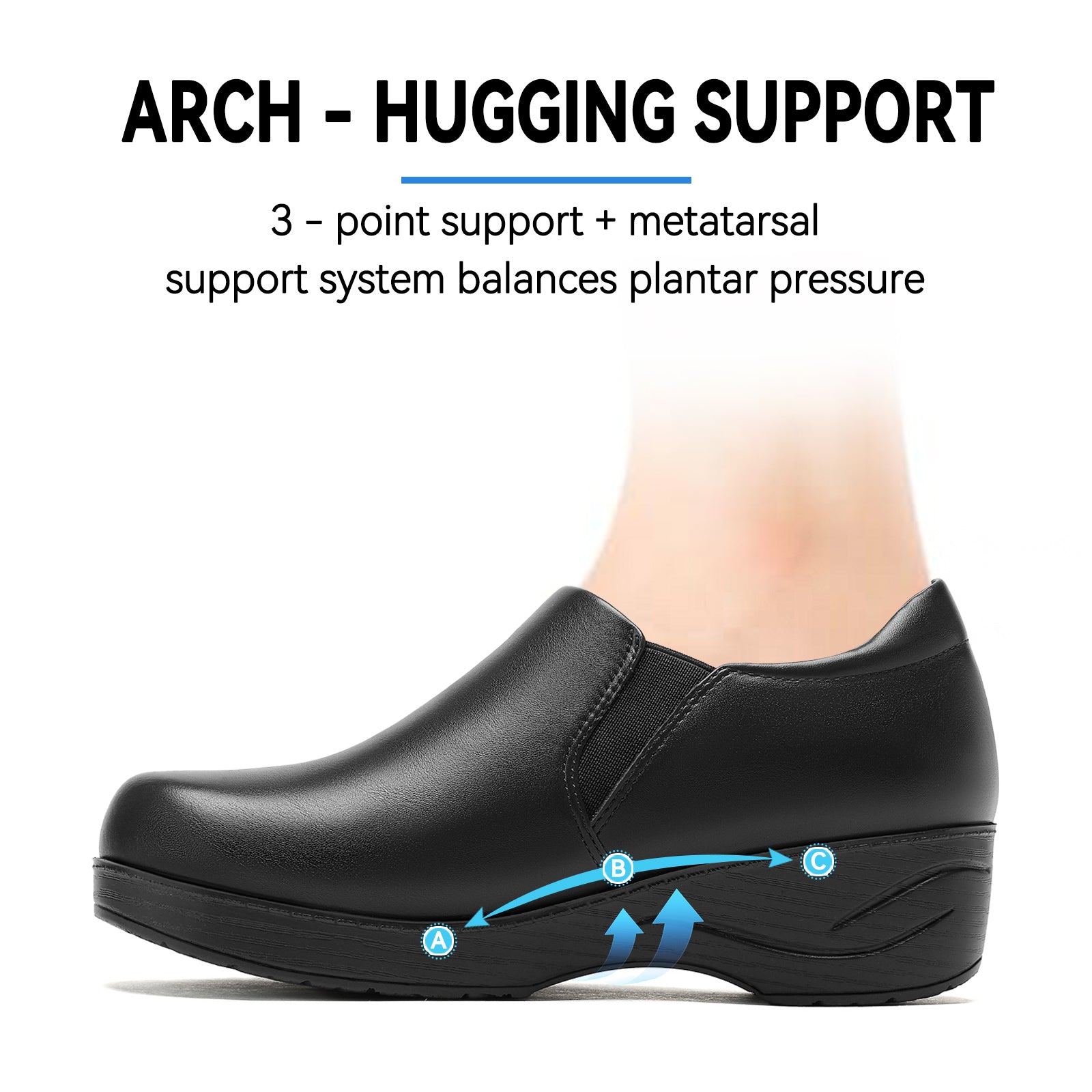 Nursing Shoes Clogs Slip on Womens Mules