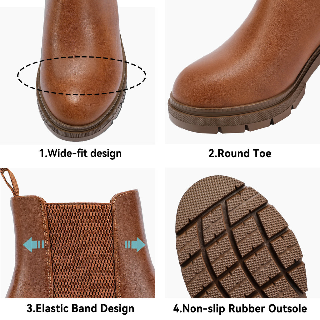 Chelsea Ankle Elastic Boots 2.6 Inch