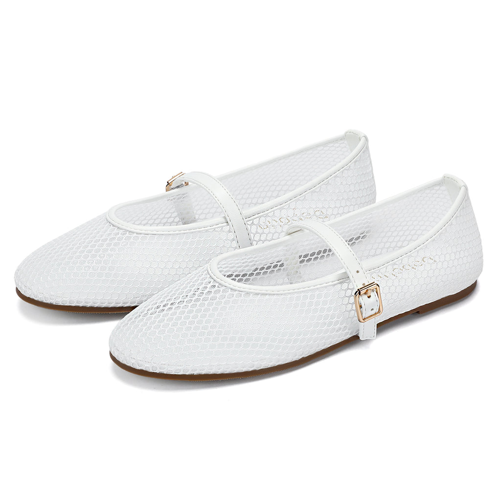 Mesh Ballet Flats Dressy Ballerina Flat Shoes 2025