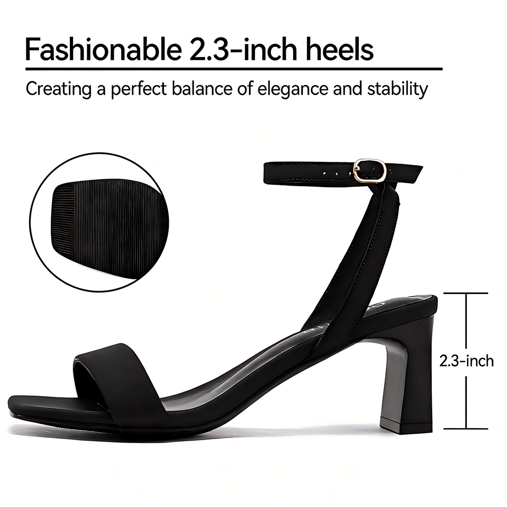 Wide Width Dress Heel 2.64-inch Wedding Party Shoes