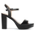 Wide Width Platform High Heels Open Toe Wedding Party Ankle Strap Dress Sandals