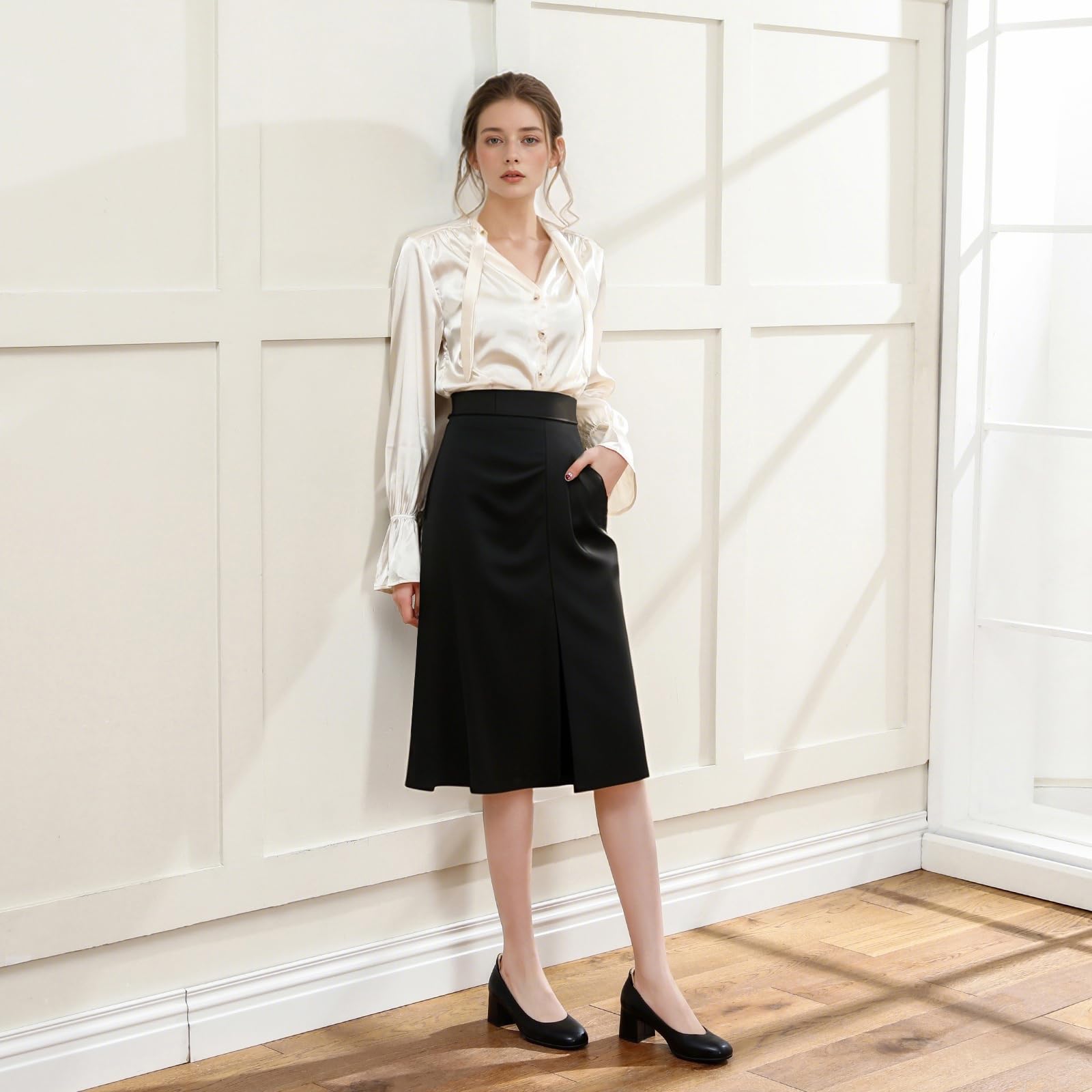 Arch Support Heels Comfortable Pumps