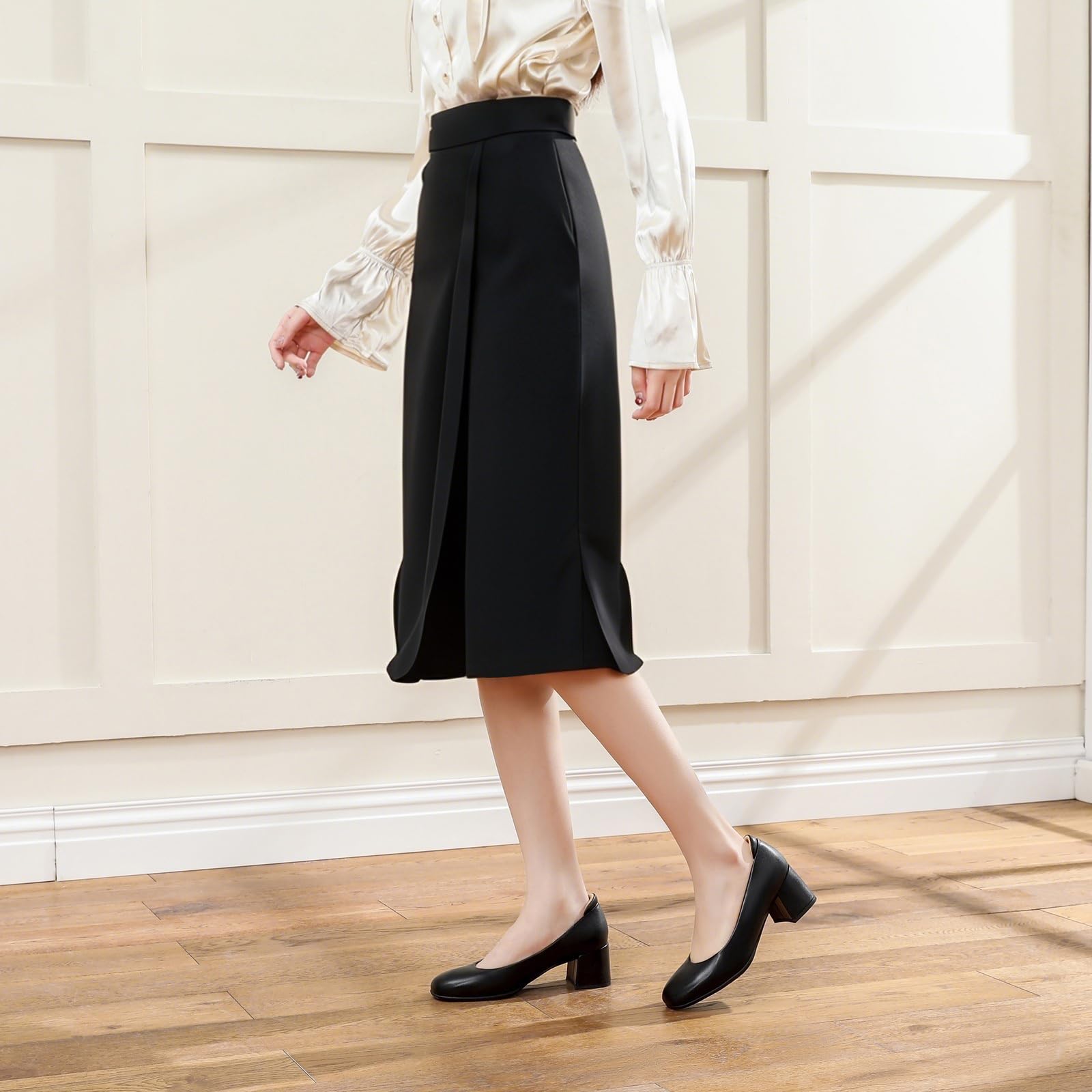 Arch Support Heels Comfortable Pumps